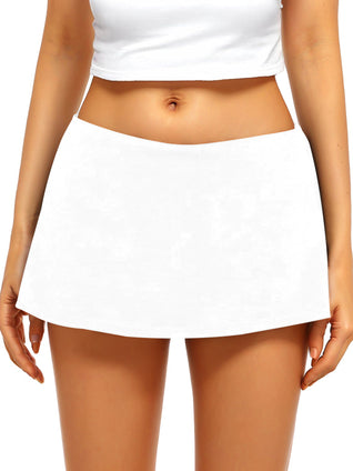 Low Waist Micro Mini Skirts Skorts